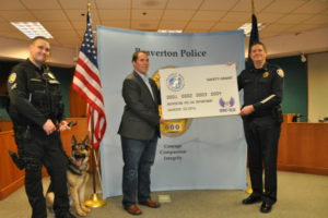 Beaverton Police Department Receives K9 Safety Grant from the Spirit of Blue Foundation