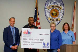 Gainesville Police Department Receives Safety Grant from the Spirit of Blue Foundation and Dunkin’ Donuts