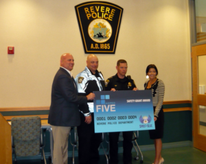 Revere Police Department Receives Safety Equipment Grant From The Spirit of Blue Foundation