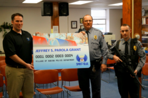 Village of Sabina Police Department Receives Safety Equipment Grant From The Spirit of Blue Foundation