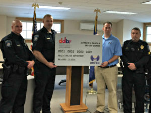 Veazie Police Department Receives Safety Equipment Grant From The Spirit of Blue Foundation