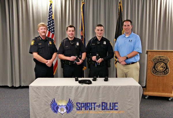 Livonia Police Department Receives Tourniquet Grant From The Spirit of Blue Foundation; One Life Already Saved