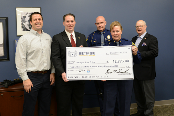 Michigan State Police Receives LMT Rifles from the Spirit of Blue Foundation